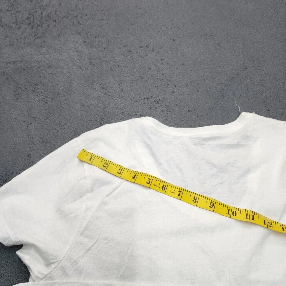 Russell Michigan State "GO GREEN GO WHITE" Women’s V-neck T-shirt Size L - Picture 9 of 10